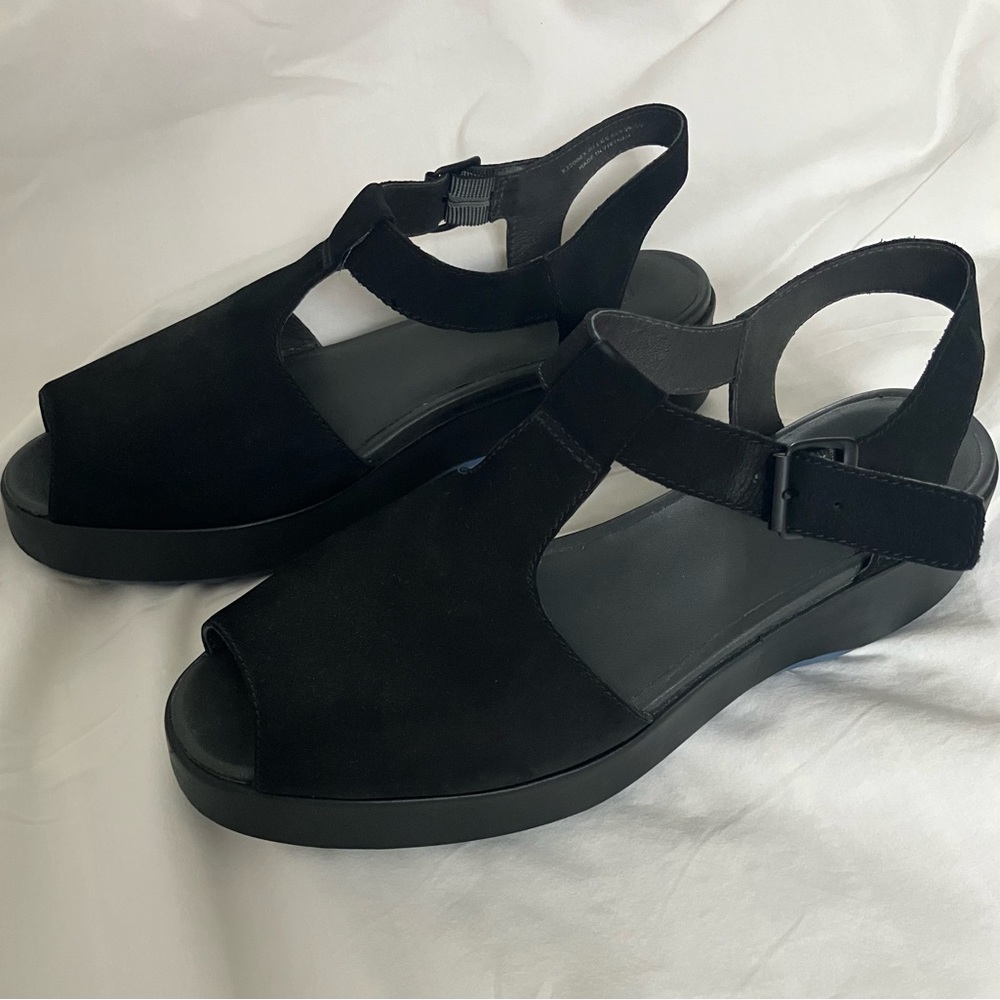 Black Camper platform sandals - Picture 1 of 4
